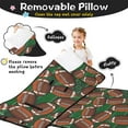thumbnail image 3 of Football on Field Pattern Toddler Nap Mats for Kids Preschool,Sleeping Mat Bag or Kids,Toddler Sleeping Bag,Toddler Nap Mat or Daycare, 3 of 6
