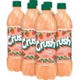 thumbnail image 6 of Crush Caffeine Free Peach Soda Pop, 16.9 fl oz, 6 Pack Bottles, 6 of 8