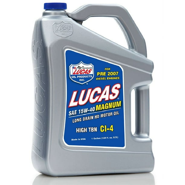 Lucas Oil Magnum 15W40 Motor Oil 1 gal P/N 10076