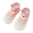 thumbnail image 5 of Uuszgmr Baby Sock 5-8 Months Child Rubber Soft Anklet Sole Breathable Summer Baby Cartoon Toddler Slipper Pink, 5 of 6