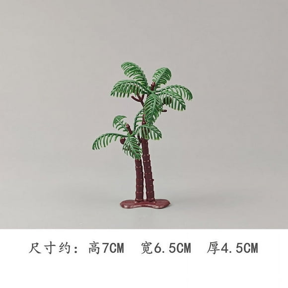 15Pcs Indoor Palm Tree Faux Palm Tree Green for Children Above 3 Years