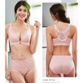 thumbnail image 3 of Front Close Bra for Women Push Up Wirefree Bra Seamless Comfort Brassiere, 3 of 9
