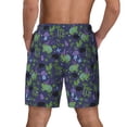 thumbnail image 4 of Goofa Magic Toads in Hats Printed Men's Swim Trunks Board Shorts Quick Dry Mens Swimming Trunks with Compression Liner,Breathable Fit Hawaii Beach Shorts-3X-Large, 4 of 9