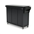 thumbnail image 3 of Homestyles Chariot de Cuisine Roulant en Bois Create-a-Cart Noir, 3 of 25