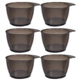 thumbnail image 1 of Shisuyan Plastic Hair Dye Bowl Round Shape for Hair Coloring Tools 6Pcs, 1 of 9