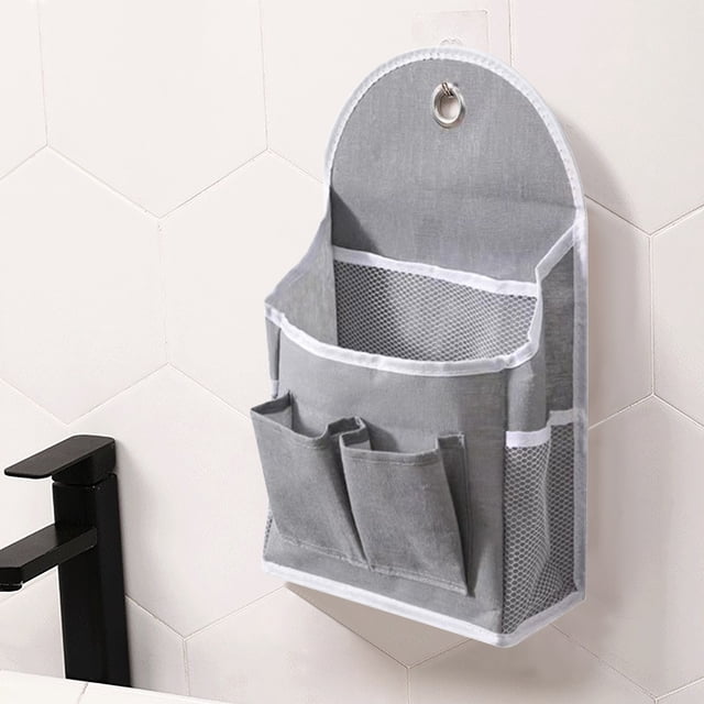 Organizadores de armario y almacenamiento, organización y almacenamiento, bolsa de almacenamiento de tela para colgar en la pared, bolsa organizadora para colgar en la pared con bolsillos para cocina,