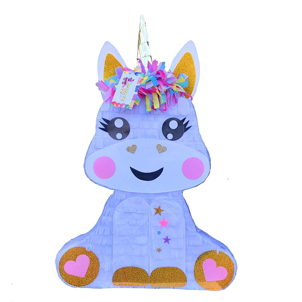 surprise unicorn pinata playset