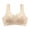 Bras for Women - Beige, variant on uvwlwu Women Front Button Floral Lace Wireless Sleep Lounge Bra Wide Cushioned Shoulder Straps Soft Full Molded Cup Stretch Gentle Side Support For Yoga Rest Plus Size Daily Underwear,48