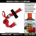 thumbnail image 2 of Snap-Loc SLTE212CR 2 in. x 12 ft. Cam E-Strap with Hook & Loop Storage Fastener, 2 of 16