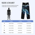 thumbnail image 4 of Lsque Ocean Turtle Print Men's Pajama Pants, Lounge Pant - Comfortable Home Wear,Elastic Waistband, Stylish Design-Small, 4 of 9
