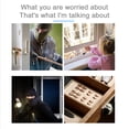 thumbnail image 4 of NARABB Door Window Alarm Sensor With Remote,Door Window Sensor,Smart Home Antitheft And Antiintrusion Closed Objects,Detects Opened And Closed Doors Or, 4 of 7