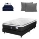 thumbnail image 1 of Colchón Queen Size Alaska Spring Air + Box + Sábanas Softy + Almohadas 2-Pack, 1 of 9