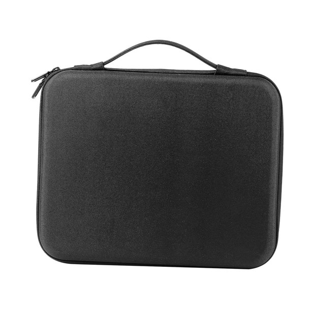 Estuche de viaje de pelo Zulema Caja de almacenamiento Compatible Negro