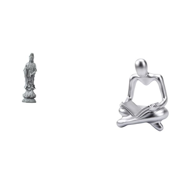 Estatua de Guan Yin,Estatua de Guan Yin para decoración del hogar.,Figura de pensador abstracto,Estatua de pensador abstracto,decoración para el hogar,Figura humana decorativa para