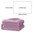thumbnail image 3 of weibbin Throw Blankets Soft Fuzzy Warm Fuzzy Throw Blankets Couch Fleece Throw Blankets Bed Cozy Machine Washable Thick Comfy Checkered Furry Sofa, 3 of 6