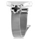 thumbnail image 1 of For Huami Amazfit GTS Milanese Band Electroplated Metal Watch Strap Clover Decor, Size: S - Silver B, 1 of 5