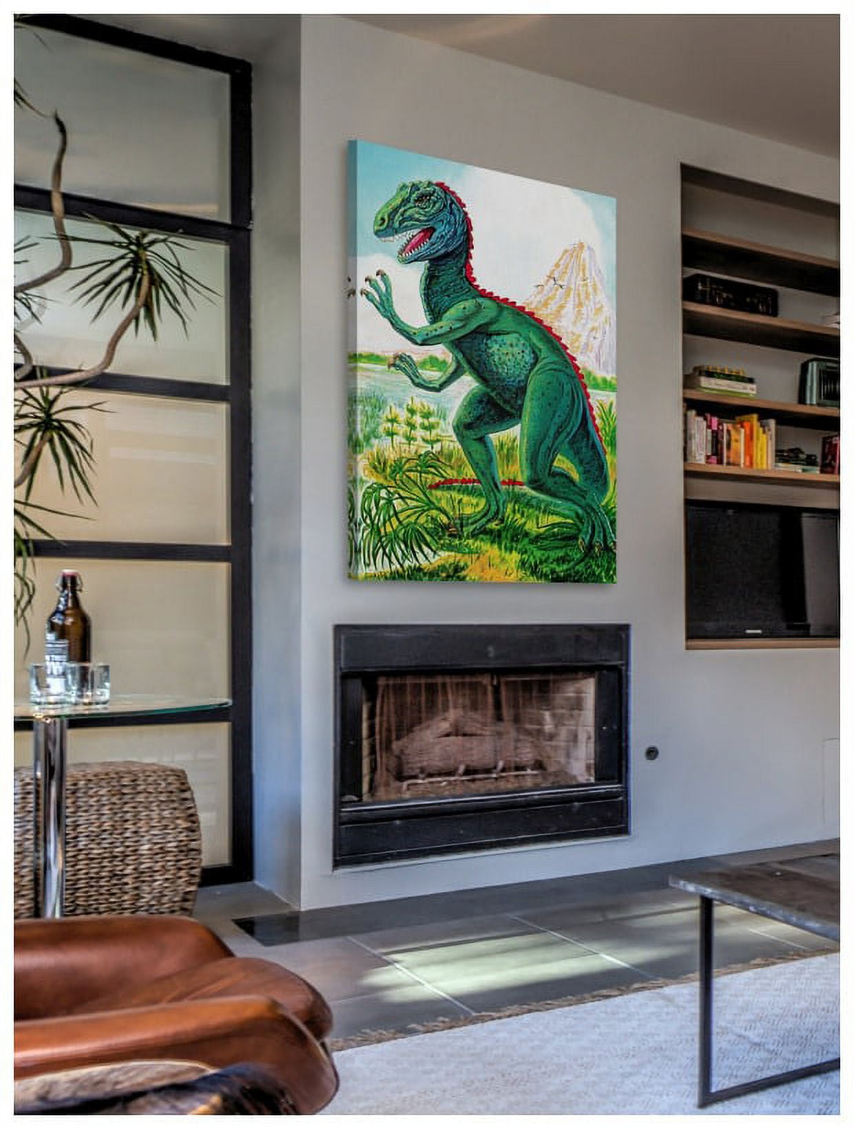 Marmont Hill "Ceratosaurus" by Curtis Painting Print on Canvas