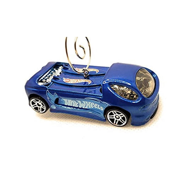 Deora II for Hot Wheels Treasure Hunt Christmas Ornament 1:64 Blue
