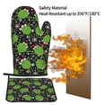 thumbnail image 5 of Gaeub Frogs And Santa Hat Print Oven Mitts and Pot Holders Sets of 2,Heat Resistant Pad,Cooking Gloves, for Baking BBQ Home Decor, 5 of 7