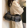 thumbnail image 3 of LinYooLi Y2K Cute Purse for Women Punk Rivet Shoulder Bag with Multi-pockets Stylish Handbag Clutch Purse, 3 of 7