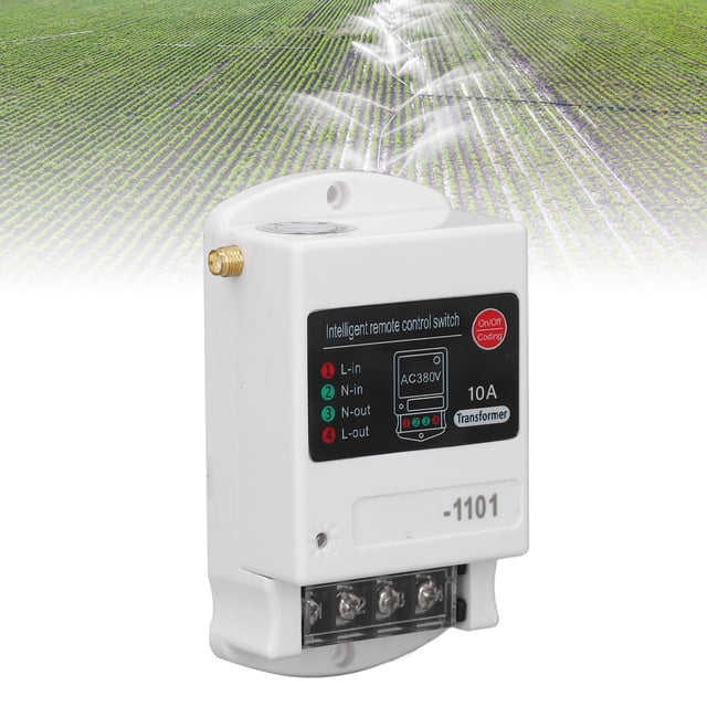 Remote Switch 1 Phase 30A 5000m Long Range RF Control for Garage Door Water Pump All Round Remote Control for Safety Systems