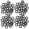 thumbnail image 1 of BESTYASH 210Pcs Carbon Steel Internal Tooth Locking Washers Black High Precision for Machinery and Industrial Use, 1 of 6