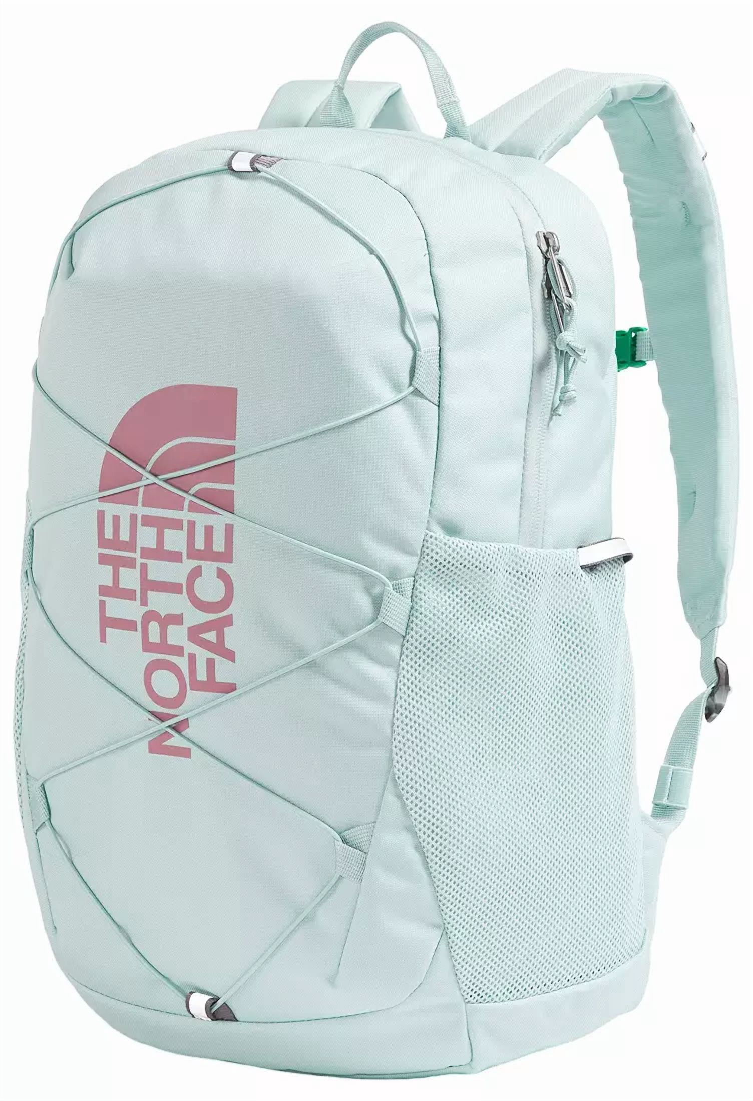 THE NORTH FACE Youth Court Jester Backpack (Muted Pine / Mauve, 25 L)