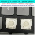 thumbnail image 1 of Replacement KeyCap Hinge For Key hinges Clip For Dell Latitude 3520 Vostro 3510 3520 5510 5515 7510 7620 3515 Laptop Keyboard 1 Keycap, 1 of 2