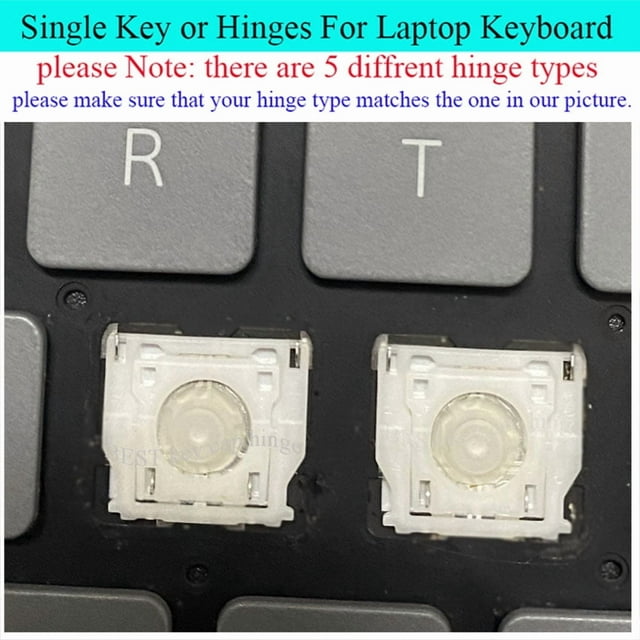 Replacement KeyCap Hinge For Key hinges Clip For Dell Latitude 3520 Vostro 3510 3520 5510 5515 7510 7620 3515 Laptop Keyboard 1 Keycap