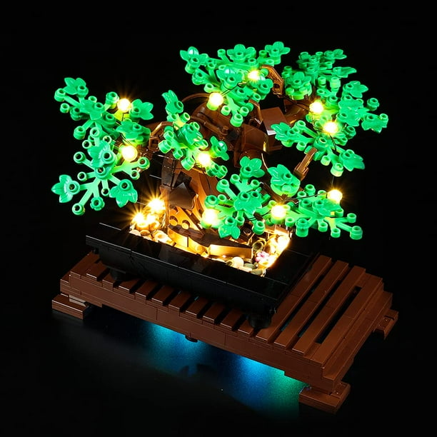 Kyglaring LED Light Kit Green Compatible with Lego Bonsai Tree Lighting Set for Creator 10281 Building Model Model Set Not Included Walmart