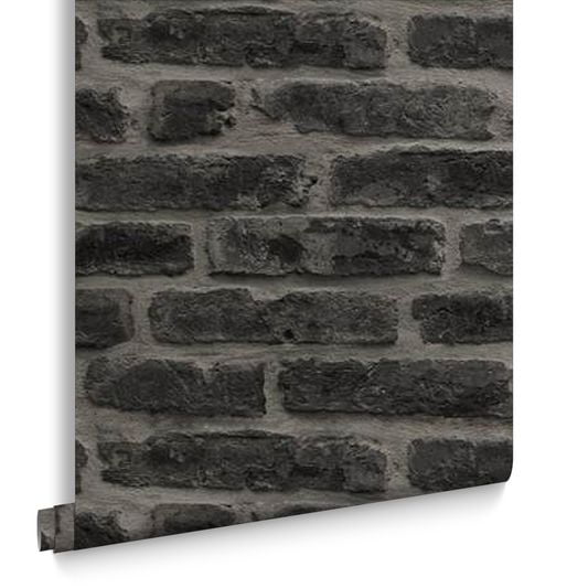 Strata Industry Black Wallpaper