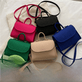 thumbnail image 1 of Bolso de mano para debajo del brazo, popular bolso de fieltro de primavera, bolso cruzado con estampado de cocodrilo y sangría, bolso cuadrado pequeño, bolso de hombro, 1 of 1