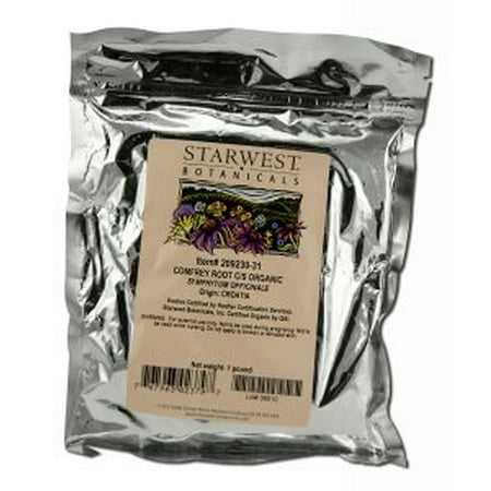 starwest botanicals herbs medicinal comfrey root organic