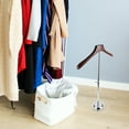 thumbnail image 4 of OUNONA 1Pcs Clothing Display Rack Stable Display Silver Iron For 44.5X39X17.5in, 4 of 8