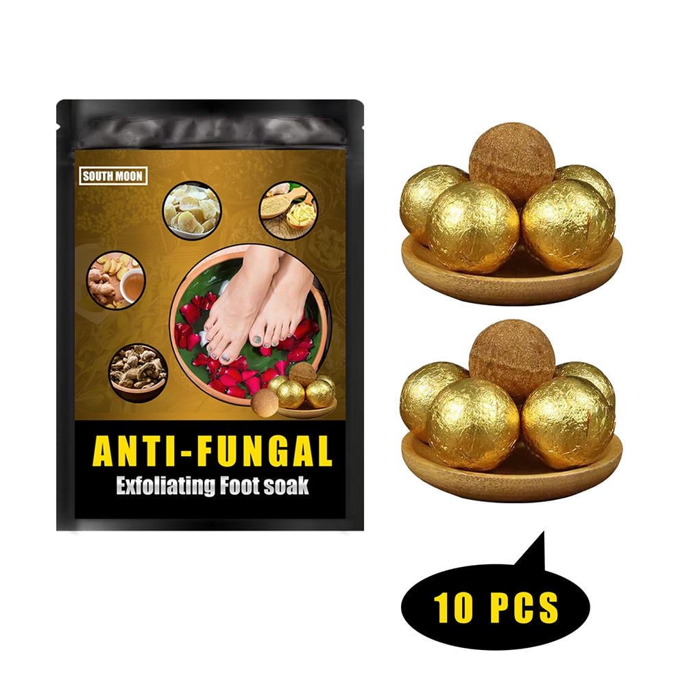 Bestope 10pcs Anti Fungal Peeling Soak Foot Bath Tablets Natural Chinese Foot Bath Health Care