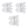 thumbnail image 3 of Troqueles de corte, 3 piezas de troqueles anchos para hacer tarjetas, plantilla de relieve, construcción robusta, 3 of 12