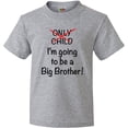 thumbnail image 3 of Inktastic I'm Going to Be a Big Brother Youth T-Shirt, 3 of 5