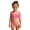 WeeBloom-Pink, variant on Weebloom Little Girls Swimsuit Two Piece Teen With Fringe Detail Comfortable Fit Beach Pool Party Bathing Suit Swimwear Pink Size 8-9 Years