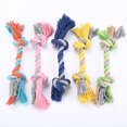 thumbnail image 3 of Rope Dog Toy Bite Resistant Knot Fun Puppy Teething Rope Toy Pet Chew Rope Toy, 3 of 10
