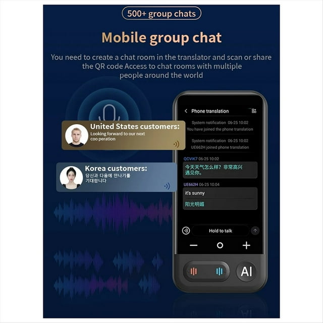 Nueva Máquina de Traducción Instantánea Inteligente Sin Conexión Z16, Herramienta de Traducción Portátil en Tiempo Real para Múltiples Idiomas y 139 Idiomas