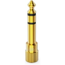 Audio Adapter, Stereo Plug - 6.35mm, Stereo Receptacle - 3.5mm