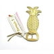 thumbnail image 3 of Abridor de botellas con forma de piña dorada para recuerdo de boda, juego de 20, 3 of 7