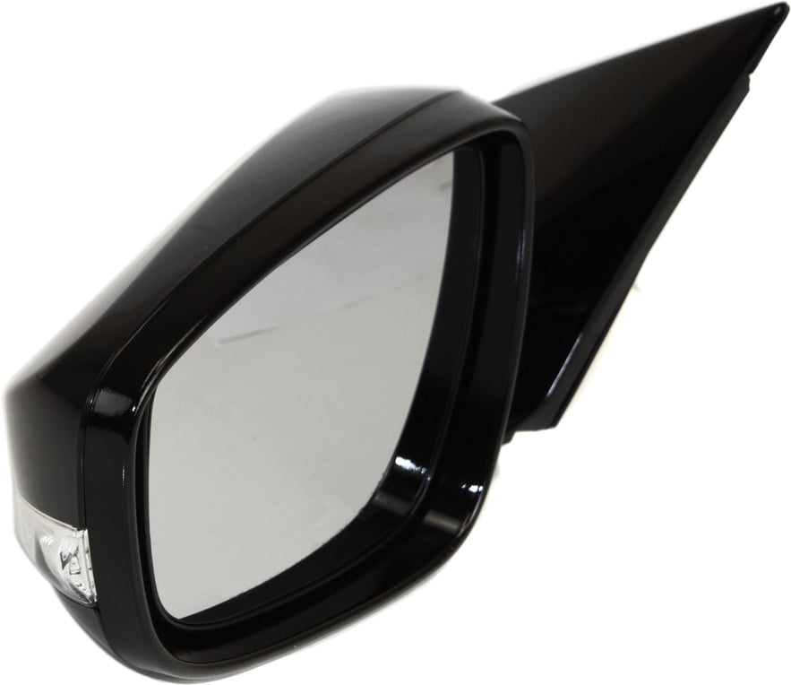 Mirror Compatible With 2012-2013 Hyundai Veloster Left Driver Side Heated In-housing Signal Light Paintable Kool-Vue