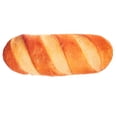 thumbnail image 2 of Almohadas de peluche de pan de imitación en 3D, con forma de pan tostado con mantequilla, cojín lumbar para la espalda, juguete de peluche para decoración del hogar, divertidos peluches de comida., 2 of 6