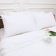 thumbnail image 5 of DISEN 4 Pack Zippered Waterproof King Pillow Protectors, Super Soft Quiet Zip Pillow Protectors, 20x36 Inches Jersey Pure White Waterproof Pillow Cases Covers, 5 of 9