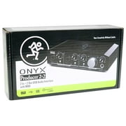Mackie Onyx Producer 2.2 2x2 USB MIDI Recording Studio Interface and Headphones