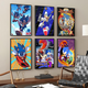 thumbnail image 2 of Póster de S-Sonic H-Hedgehogs en papel impreso para el hogar, sala de estar, dormitorio, entrada, bar, restaurante, cafetería, arte, pintura, decoración, 2 of 5