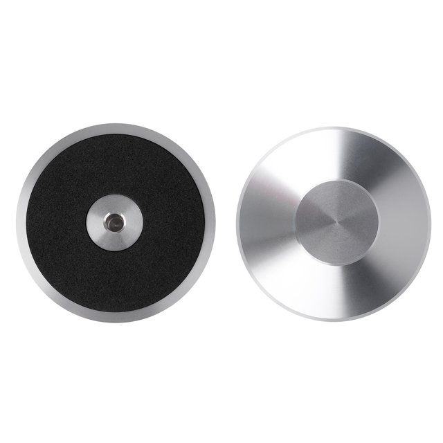 Record Weight Stabilizer, LP Turntables Metal Disc Stabilizer Record Weight with Protective Base Pad for LP Record Player