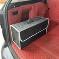 thumbnail image 1 of Uuiauoio 1pc Car Trunk Organizer Large Capacity Collapsible Storage Case for Auto Felt Material Practical Trunk Storage Holder for Car and Home Use, 1 of 7