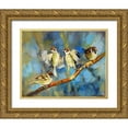 thumbnail image 1 of Pautov, Igor 18x15 Gold Ornate Wood Framed with Double Matting Museum Art Print Titled - Quartet, 1 of 4